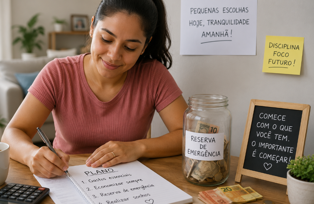 Como montar uma reserva de emergência mesmo ganhando um salário mínimo