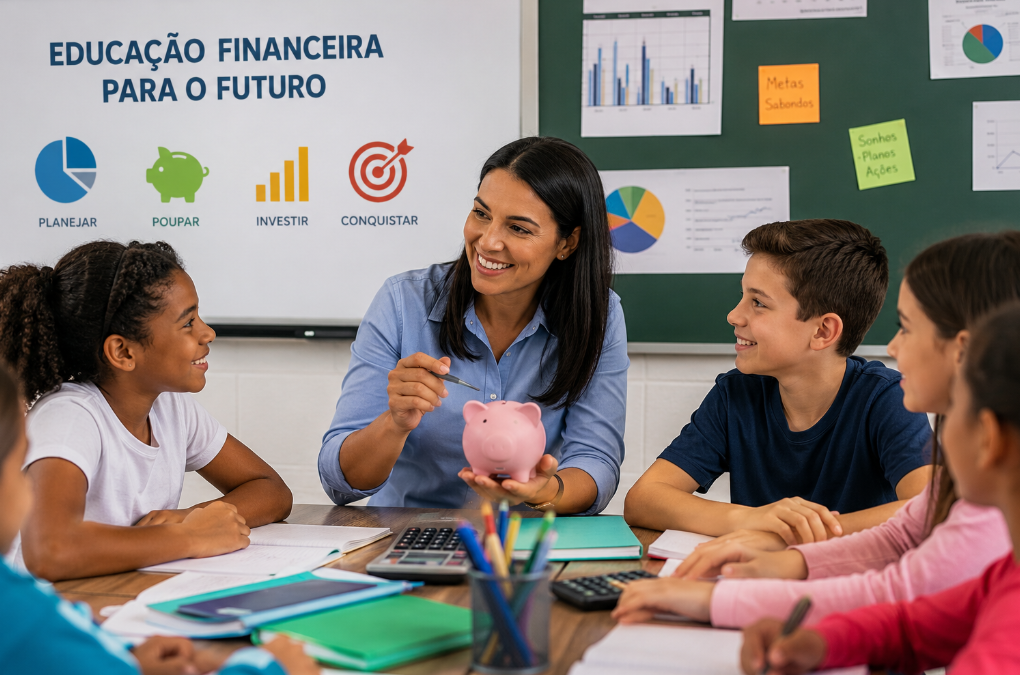 Educação Financeira nas Escolas o que muda para estudantes e famílias