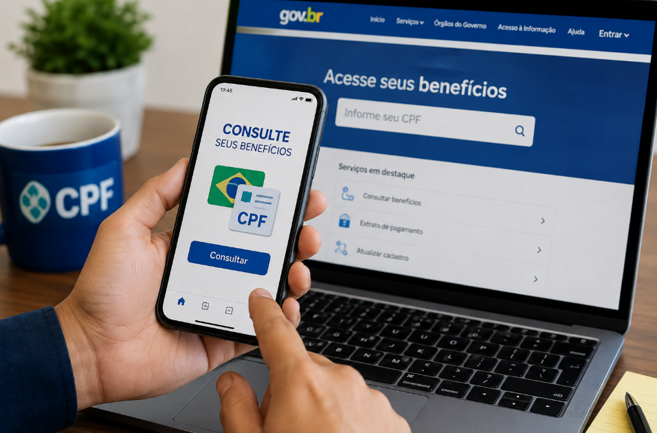 Como consultar benefícios do governo pelo CPF em 2026