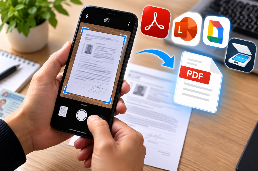 Aplicaciones gratuitas para escanear documentos desde el móvil las mejores opciones