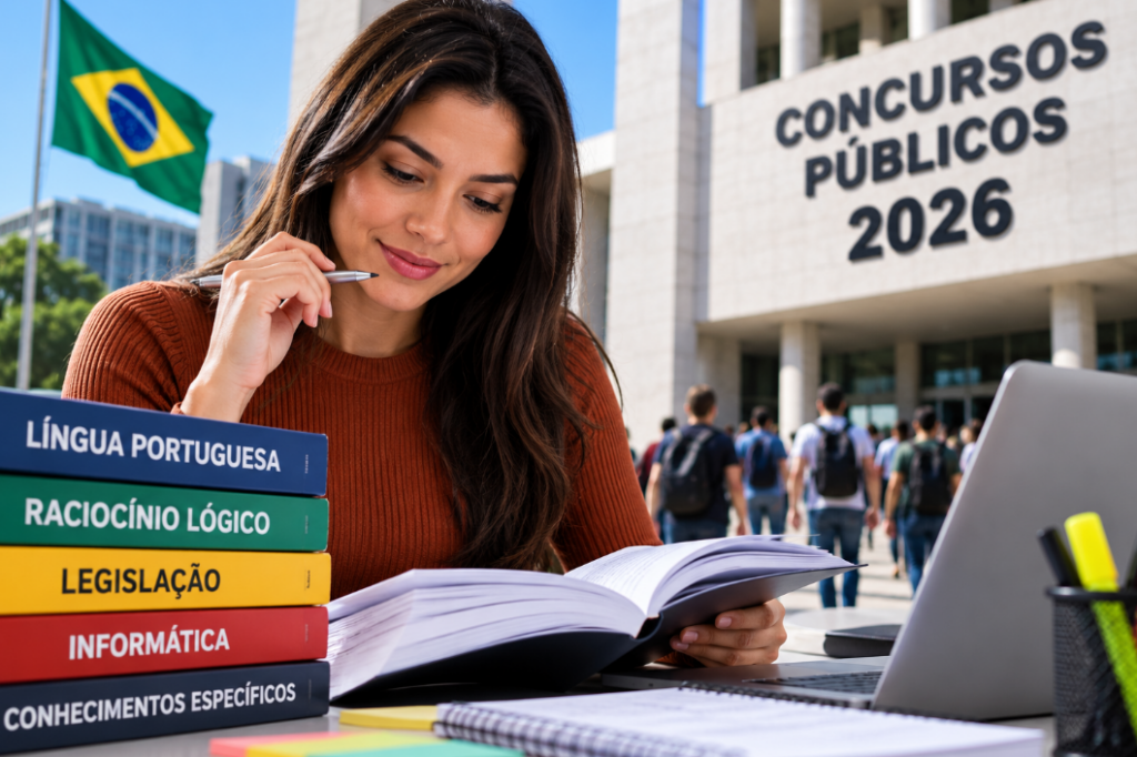 Concursos Públicos 2026 saiba mais